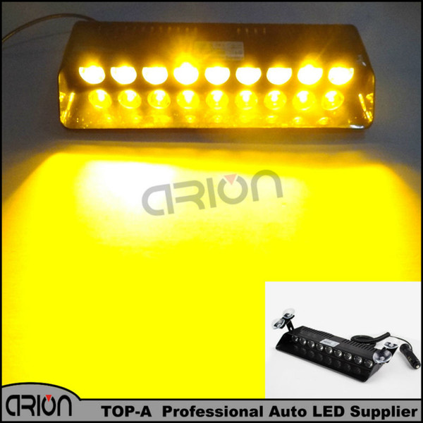 9 LED 3W/LED Windshield Strobe Light Viper Car Flash Signal Emergency Fireman Police Beacons Safety Warning Light