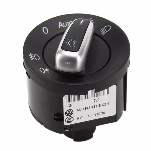 TUKE OEM Headlight control switch for VW Passat B6 B7 Tiguan Jetta Caddy Golf MK6 VI 6 Jetta MK5 Fog Head Light Lamp Knob 5ND 941 431 B