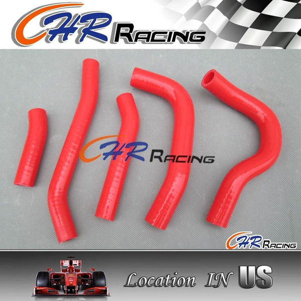 FIT Honda CRF250R CRF 250R CRF250 silicone Radiator Hose 2014 2015 14 15 RED