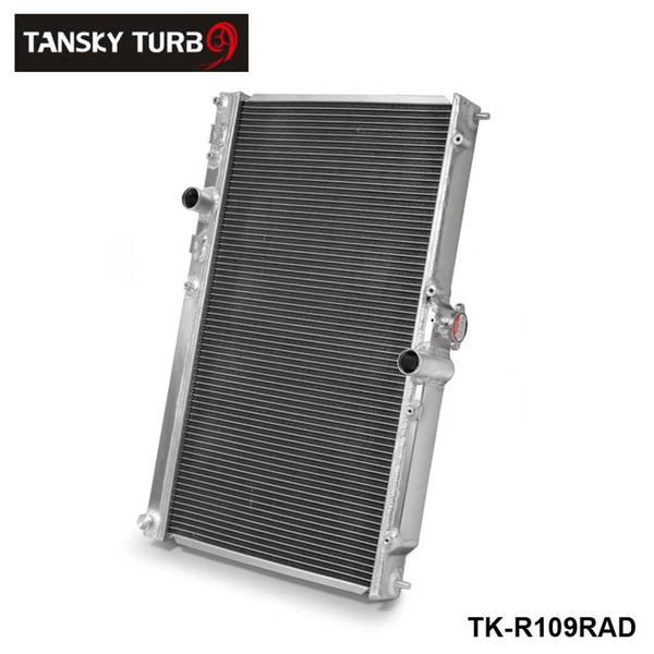 TANSKY-For Mitsubishi Lancer EVO 7 8 9 42MM 2 Row Aluminum Alloy Radiator 01-07 MT TK-R109RAD