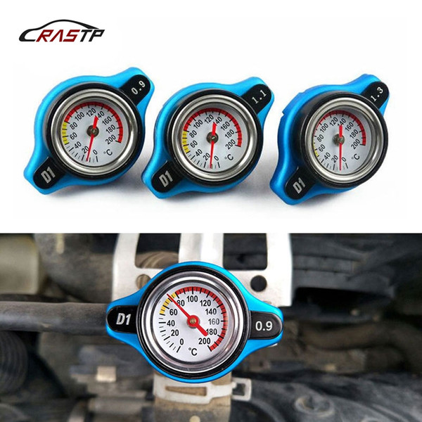 RASTP- Genuine Thermostatic Gauge Radiator Cap + Water Temp Gauge 0.9/1.1/1.3 BAR Cover RS-CAP001