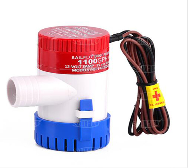 Bilge Pump 1100 GPH 12V Nautical Boat Camper For the harsh marine environment