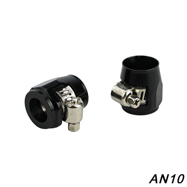 1lot=2pcs Hose Clamp AN10 Fuel Oil Water Tube Hose Fittings Finisher Clamps Hex Finishers ID:21mm