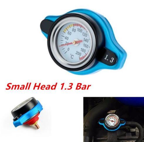 Genuine Car Thermostatic Gauge Radiator Cap 1.3 bar Small Head Water Temp Meter