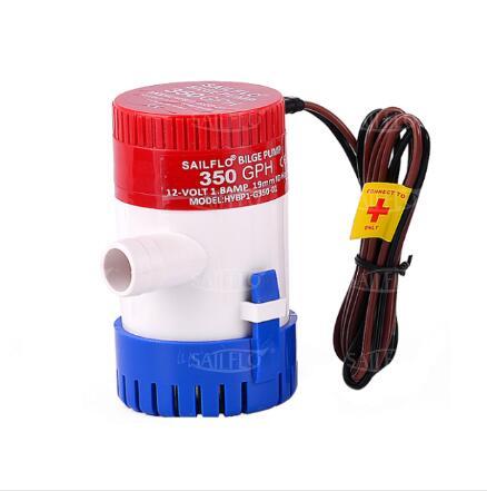 pompe a eau 12v Bilge Pump 500 GPH 12V Nautical Boat Camper Non Auto Bilge Pump