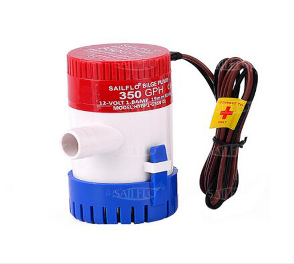 Bilge Pump 350 GPH 12V plastic Bilge Submersible Water Pumps