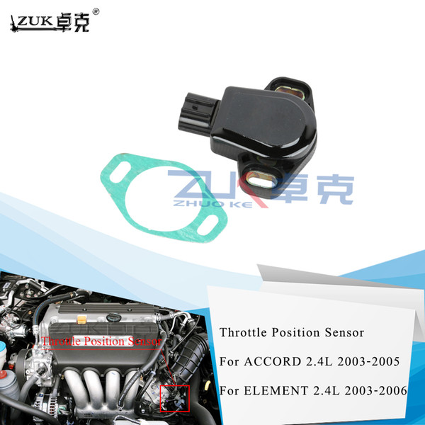 ZUK Brand New High Quality Auto Car Throttle Position Sensor TPS For Honda ACCORD CM5 2003 2004 2005 2.4L ELEMNT 2003-2006 2.4L