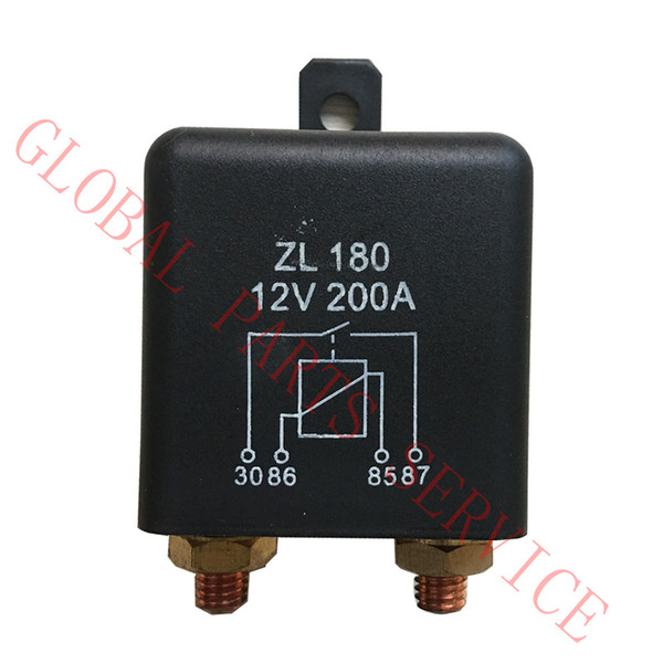 Motor Vehicle High Power Relay ZL180 RL/180 12V 200A Auto Car Start Relay