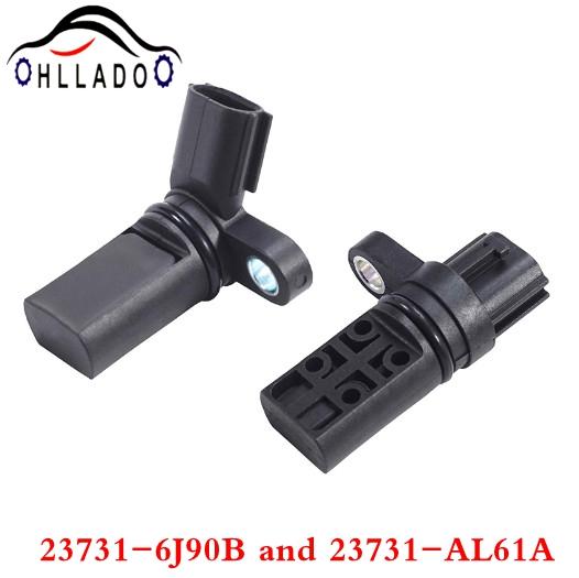 HLLADO Set of 2 Car Camshaft Crankshaft Position Sensor 23731-6J90B 23731-AL61A Left & Right For Infiniti & Nissan 237316J90B 23731AL61A