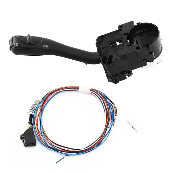 Freeshipping Car StylingCruise Switch Cruise Control System Stalk Switch & Harness For VW Golf/GTI MK4 Jetta Passat B5 18G-953-513-A Hot