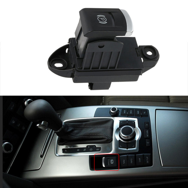 Freeshipping Car Auto Hand Brake Switch Parking Stop Button Switch Car-Styling for Audi A6 L2.4 4F1927225C Accessories