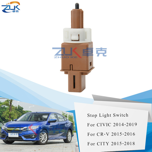 ZUK Stop Lamp Switch Brake Light Switch For Honda For CIVIC 14-19 FB FC City 15-18 GM6 For CRV 15 16 RM OE#36750-T2A-A01