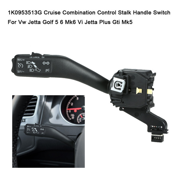 Freeshipping 1K0953513G Cruise Combination Control Stalk Handle Switch For Vw Jetta Golf 5 6 Mk6 Vi Jetta Plus Gti Mk5