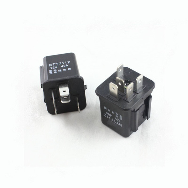 12V 40A 5 Pins Relay Car lighting dimmer 5 Pins 12V DC 40A voltage heavy duty Relays