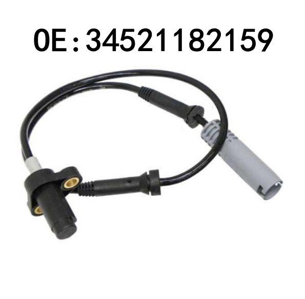 2pcs NEW Front ABS Wheel Speed Sensor 34521182159 Fit for B M W E39 Sedan Wagon 2.0-4.4L 1995-2004 1182159 Auto Parts High Quality