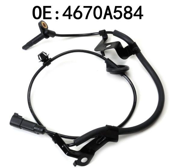 2pcs NEW ABS Wheel Speed Sensor Rear Right ABS Sensor 4670A584 4670A158 SU12617 5S11164 For Mitsubishi Lancer O utlander High Quality