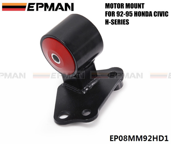 FOR 92-95 HONDA CIVIC EG EJ DELSOL AT TO MT TRANSMISSION CONVERSION MOTOR MOUNT RED EPMAN EP08MM92HD1