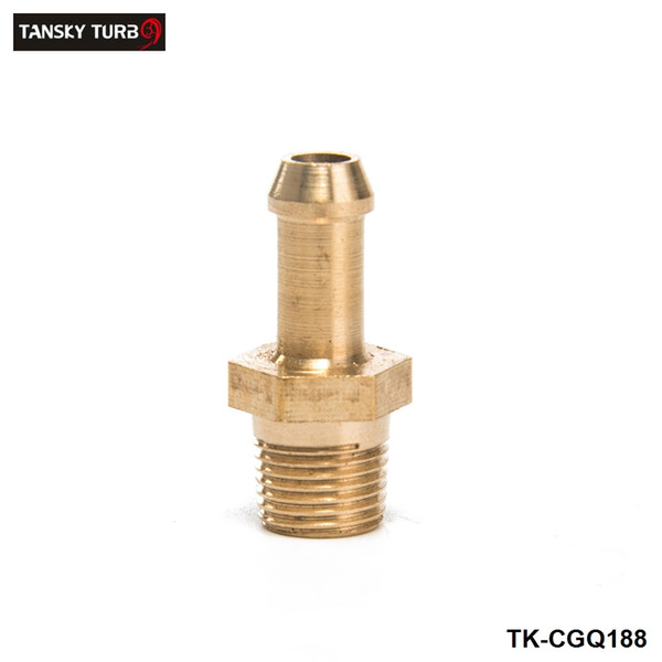 TANSKY -Turbocharger Compressor Brass Boost Nipple Garrett T2 T25 T28 T3 T34 1/8