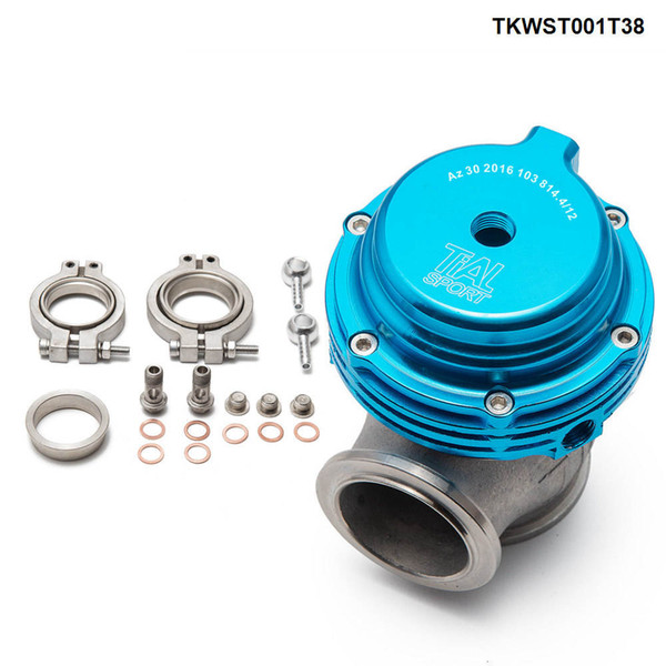 MV-S 38mm Universal Performance External Wastegate V-Band Flanged Turbo Waste Gate For Supercharge Turbo Manifold TKWST001T38