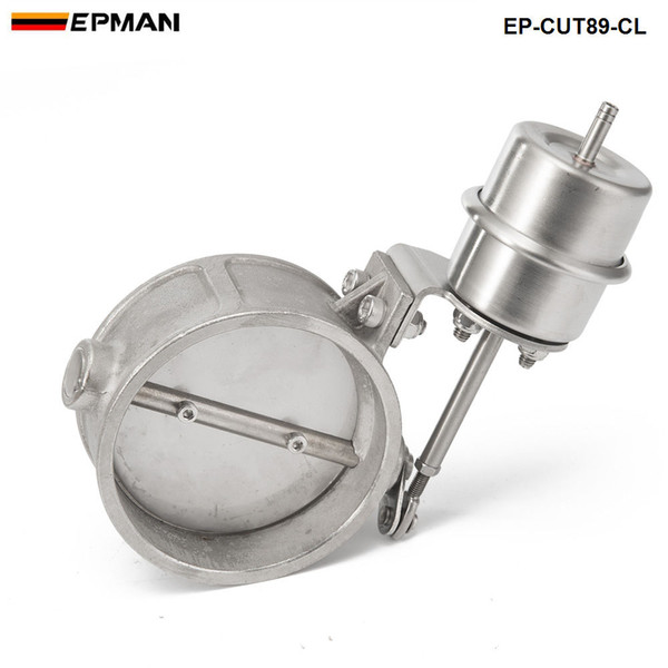 EPMAN - NEW Vacuum t Activated Exhaust Cutout / Dump 89MM Close Style Pressure: about 1 BAR EP-CUT89-CL