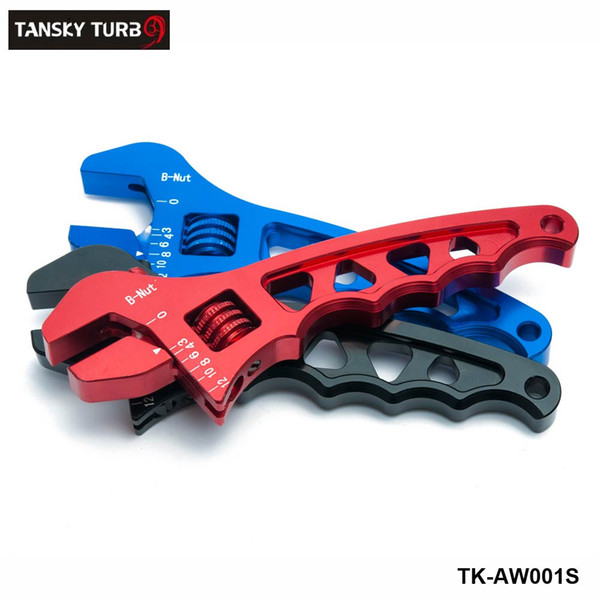 TANSKY - Adjustable AN Wrench Hose Fitting Tool Aluminum Anodized Spanner AN3 AN4 AN6 AN8 AN10 12AN TK--AW001S