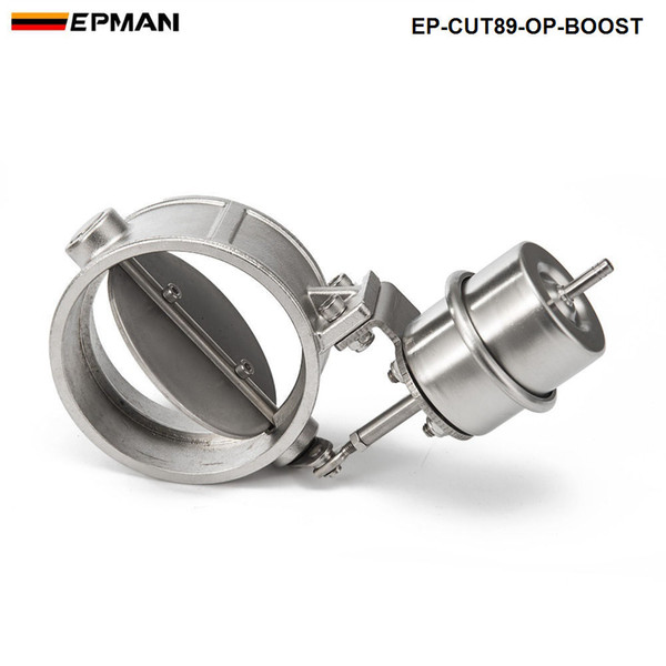 EPMAN-H G NEW Boost Activated Exhaust Cutout / Dump 89MM Open Style Pressure: about 1 BAR EP-CUT89-OP-BOOST