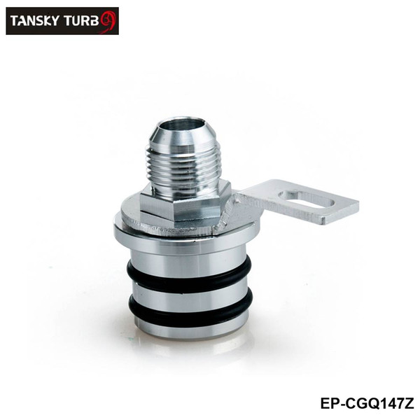 Tansky -Billet Aluminum Block Plug Adapter Breather Fitting to 10AN For Honda Integra B16/B18 Engines only EP-CGQ147Z