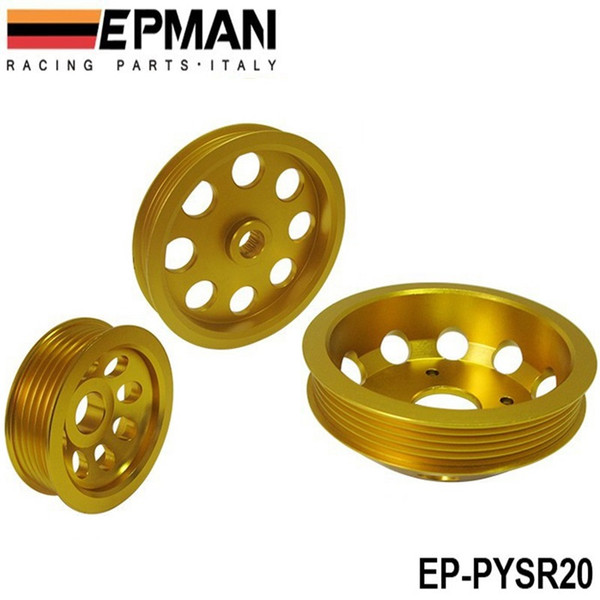 EPMAN LIGHT WEIGHT CRANK PULLEY For Nissan SILVIA S14 S15 SR20 PULLEY EP-PYSR20 H. Q. HAVE IN STOCK