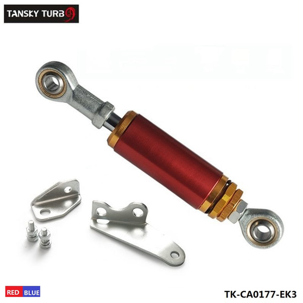 TANSKY -Aluminum Adjustable Engine Torque Damper Shock Kit 96-00 For Honda Civic EK9 EK3 EJ Blue/Red TK-CA0177-EK3