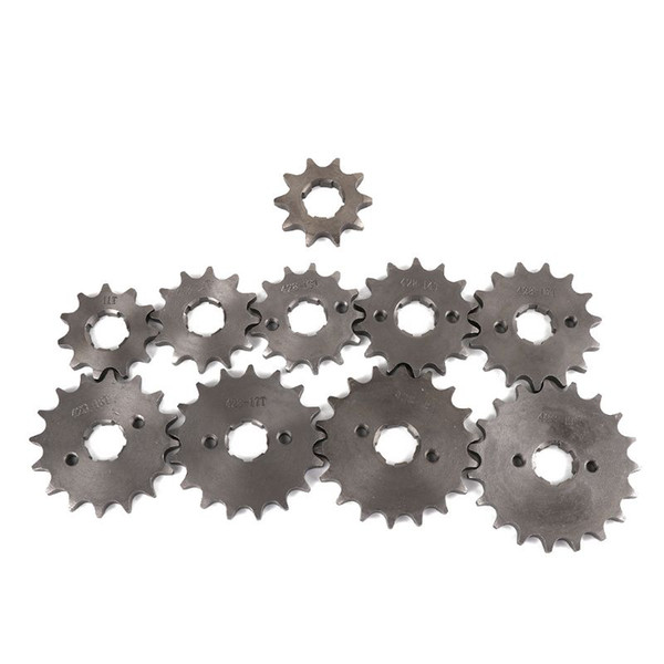 Car-Styling Off-road Vehicle Motorcycle Front Sprocket Gear Hole Inner Dia 20mm 10T-19T Automobile Covers & Ornamental Mouldings