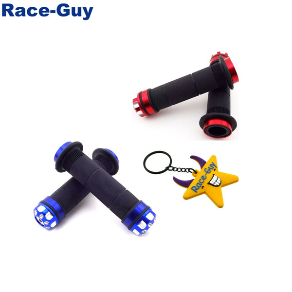 Aluminum Rubber 7/8'' 22mm Handlebar Left Right Handle Grips For ATV Quad 4 Wheeler Kazuma Sunl Roketa Sunl Taotao