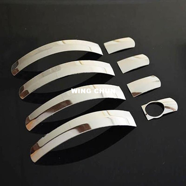 Stainless Steel Trim Door Handle Covers For 2012 2013 Focus 2 Focus 3 Auto Accessories