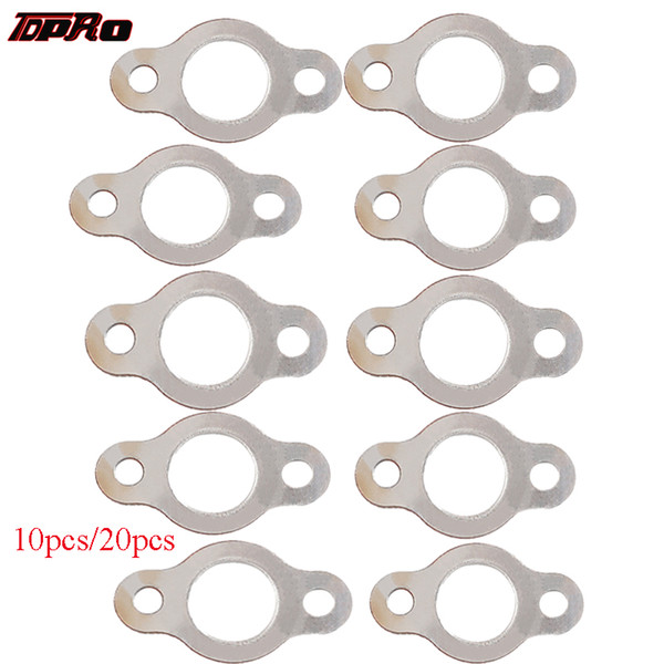 TDPRO Exhaust Carby Manifold Gasket For Motorised Bicycle Motorized Bike 48cc 66cc 80cc 2 Stroke Mini Pocket ATV Quad Pit Bike