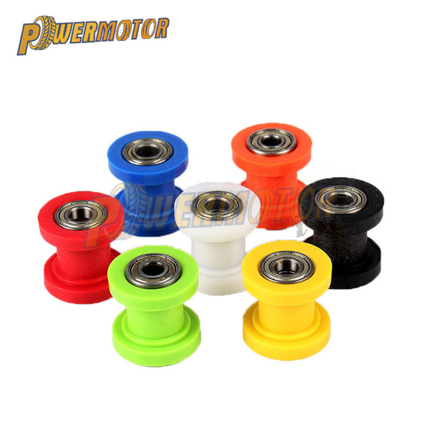 Moto Chain Roller Slider Tensioner Wheel Guidepit Dirt Mini Bike 8mm 10mm For Kayo T2 T4 T4L Pit Dirt Mini Bike Moto Atv