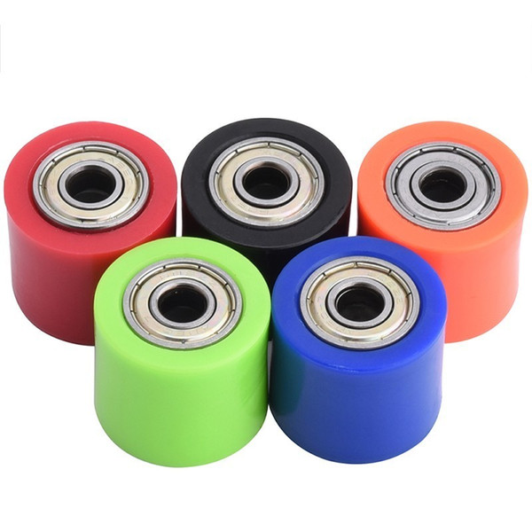 Bike Motorcycle Drive Chain Roller Tensioner Bike Pulley Wheel Slider Guide For Motorcycle Motocross ATV CRF CR XR YZ WR 8/10mm
