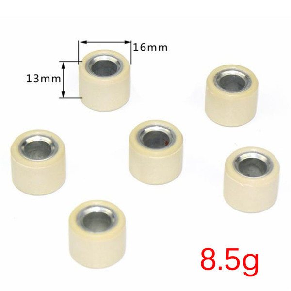 Hot sale 6Pcs Modified Scooter Engine Parts GY6 50 80cc Driving Wheel Variator Roller