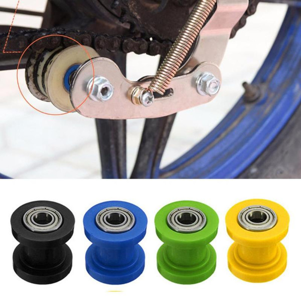 10mm Motorcycle Motorbike Dirt Bike Chain Pulley Roller Wheel Guide Tensioner