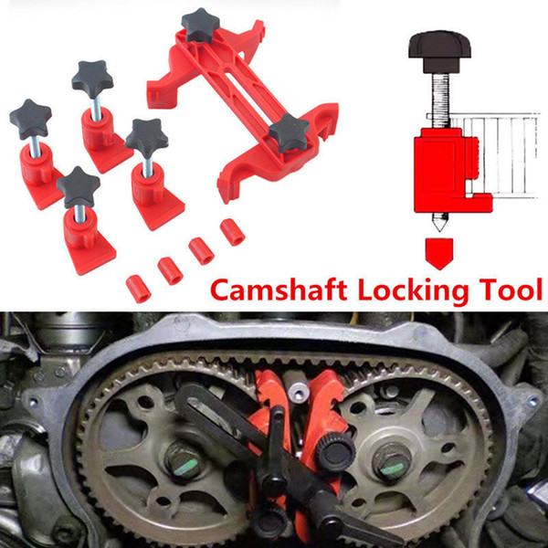 1 Set Car Camshaft Engine Timing Sprocket Gear Locking Dual Cam Clamp Tool Kit New Arrival