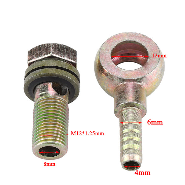 2pcs/Set Ball Head Adapter Motorcycle Oil Cooler Screw Oil Cooler High quality Sale Replaces