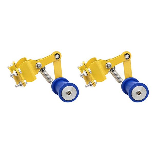 2pcs Outdoor Parts Tool Durable Firm Modified Accessories Easy Install Automatic Tensioner Motorcycle Bolt Roller Chain Adjuster