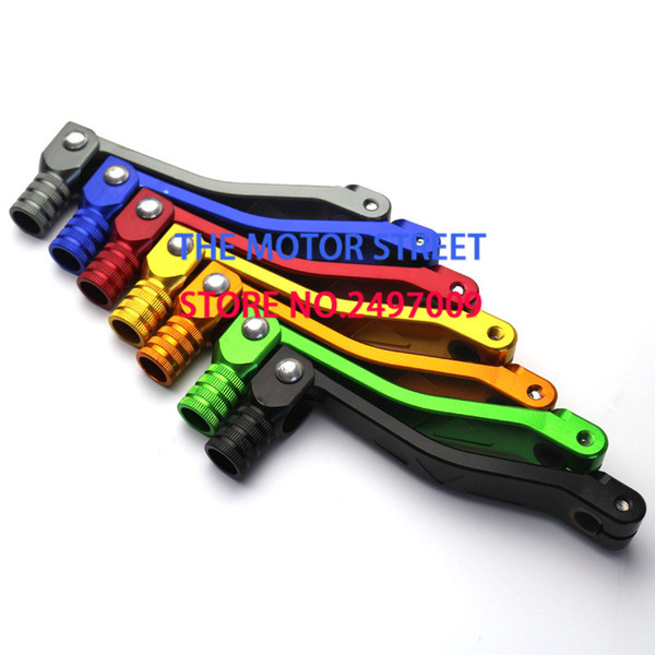 Motorcycle CNC Folding Aluminum Gear Shift Lever Gear Shift Lever Fit Motorcycle ATV Dirt Bike Pit Bikes CNC-208
