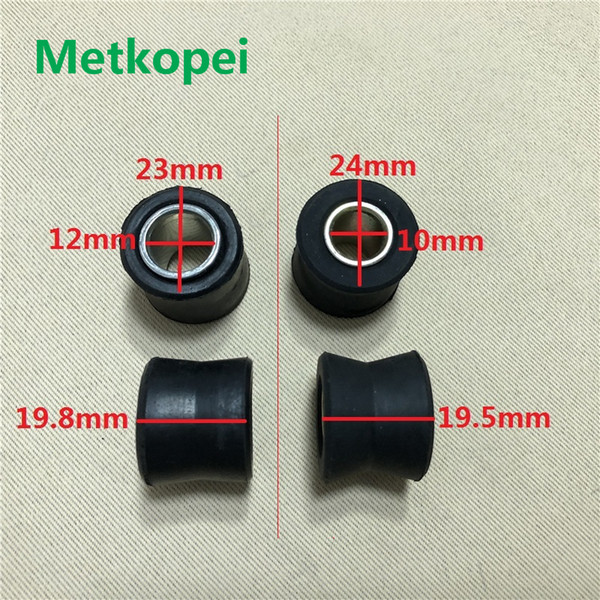 universal 12mm 10mm Motorcycle absorber rubber buffer Fork screw fixed set Suspension parts for AX100 GN125 WY125 CG125