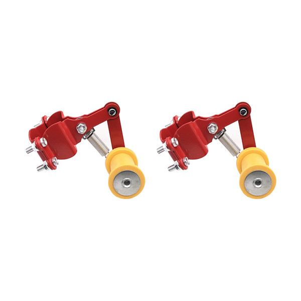 2PCS Accessories Firm Outdoor Automatic Tensioner Modified Easy Install Durable Motorcycle Bolt Roller Chain Adjuster Universal