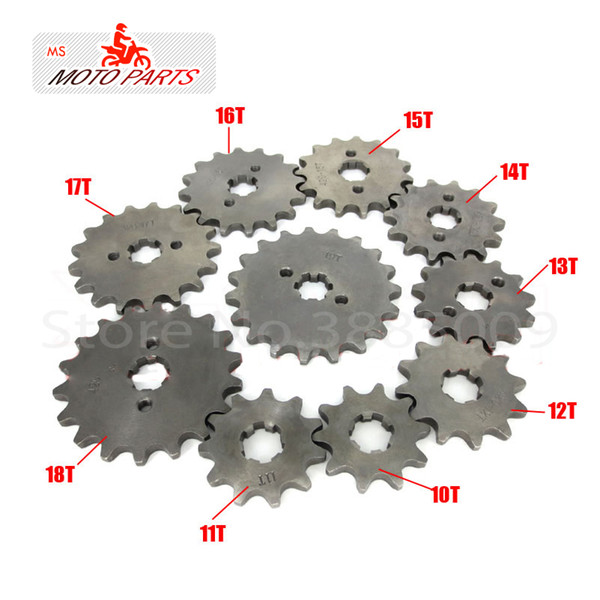 428 10-19 Tooth 20mm ID Front Engine Sprocket for Stomp YCF Upower Dirt Pit Bike ATV Quad Go Kart Moped Buggy Scooter Motorcycle