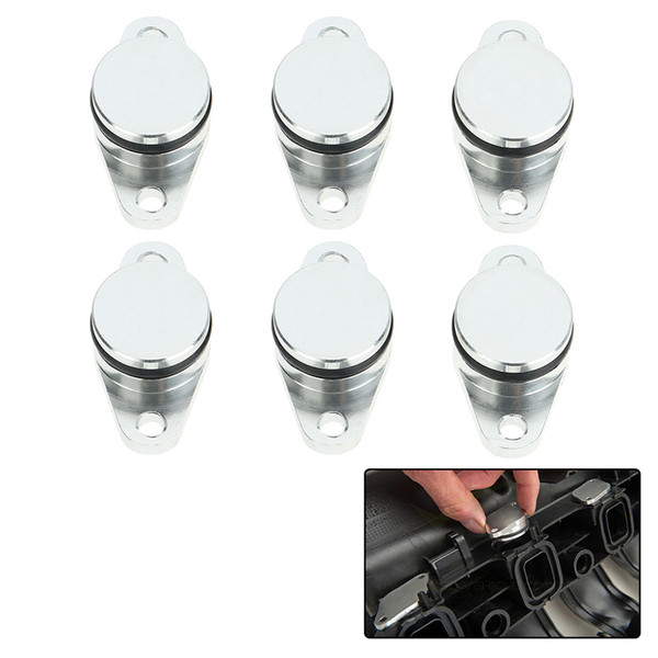 High Quality 6Pcs 22mm Diesel Swirl Flap Blanks Replacement Bungs for BMW 320d 330d 520d 525d 530d 730d