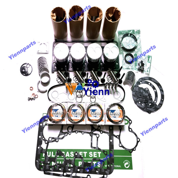 V2203 engine overhaul rebuild kit for Kubota KX161-2 95-On V2203BH 42.6HP Dsl KX161-2S 00-On Kubota V2203EBH 42.6HP Dsl KX121-2 95-On