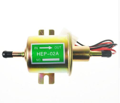 High quality low pressure fuel pump HEP-02A - 12V fuel pump for carburetor, motorcycle , ATV for sale