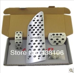 Free shipping Citroen C5 Accelerator pedal High Quality Clutch Pedal Auto gas pedal Stainless steel brake pedals