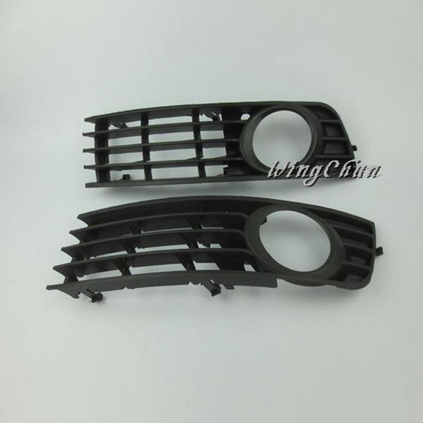 Accessories Auto Front Lower Grille Fog Lamp Frame For Audi A4 B6 2002-2006