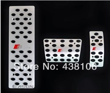 Free shipping AudiA5 A5 Accelerator pedal High Quality Clutch Pedal Auto gas pedal Stainless steel brake pedals